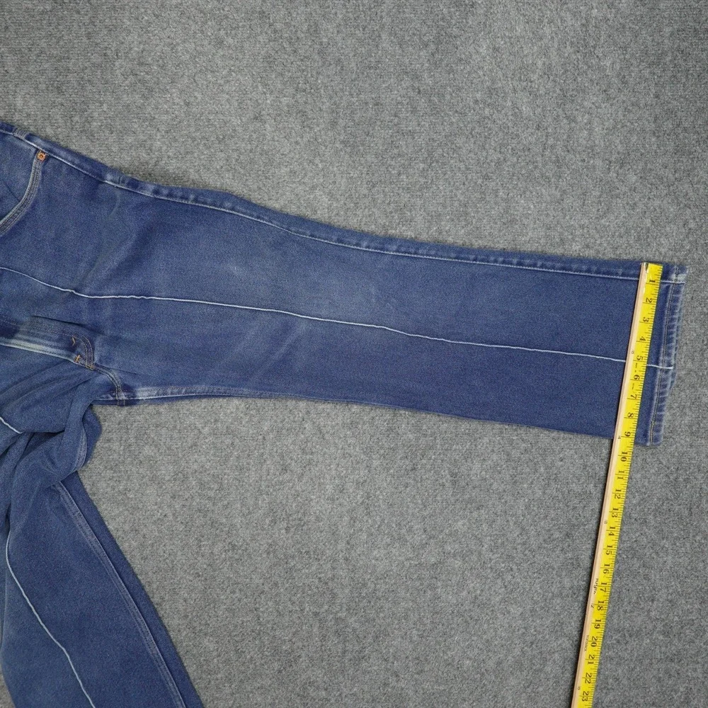 Vintage Levi's 517 Jeans Mens 42x30 Blue Boot Cut Creased Western Denim‎